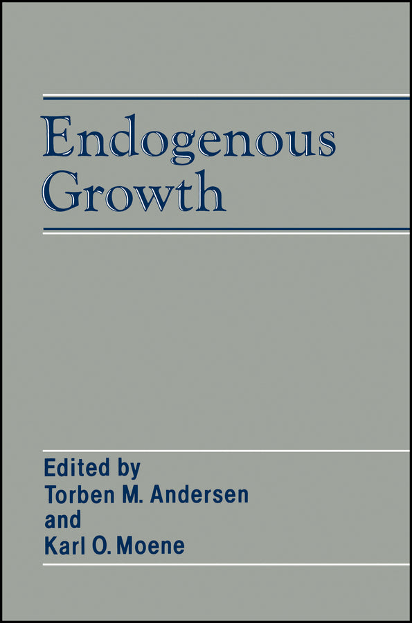 Endogenous Growth (Paperback / softback) 9780631189756
