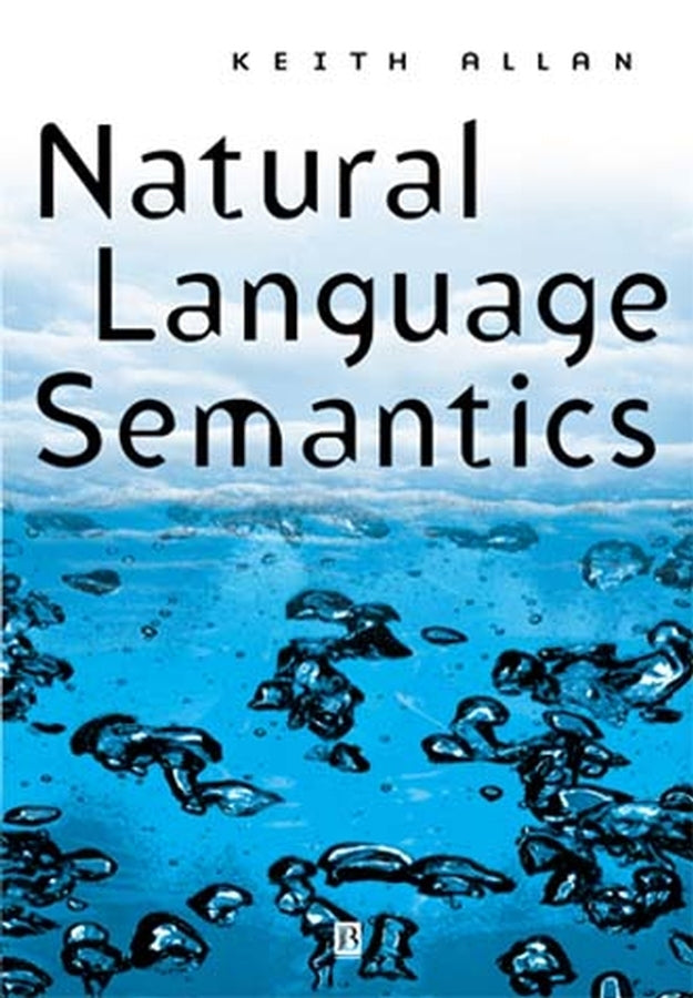Natural Language Semantics (Paperback / softback) 9780631192978