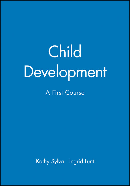 Child Development; A First Course (Paperback / softback) 9780631194293