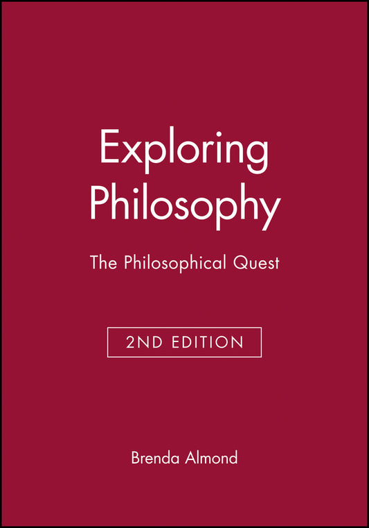 Exploring Philosophy; The Philosophical Quest (Paperback / softback) 9780631194859
