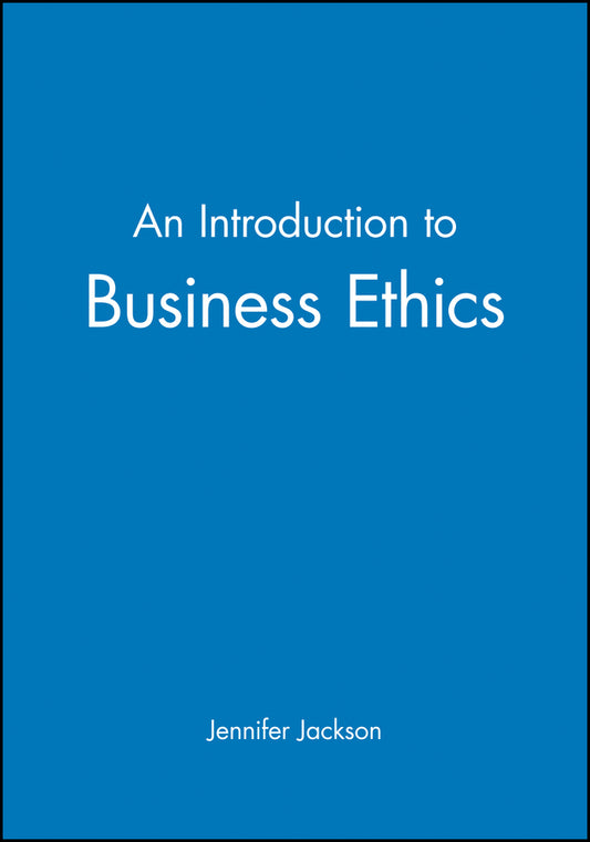 An Introduction to Business Ethics (Paperback / softback) 9780631195337
