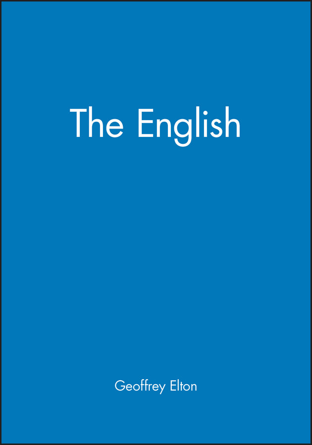 The English (Paperback / softback) 9780631196068