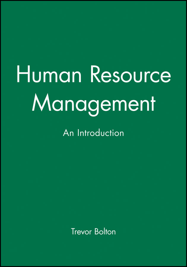 Human Resource Management; An Introduction (Paperback / softback) 9780631196266
