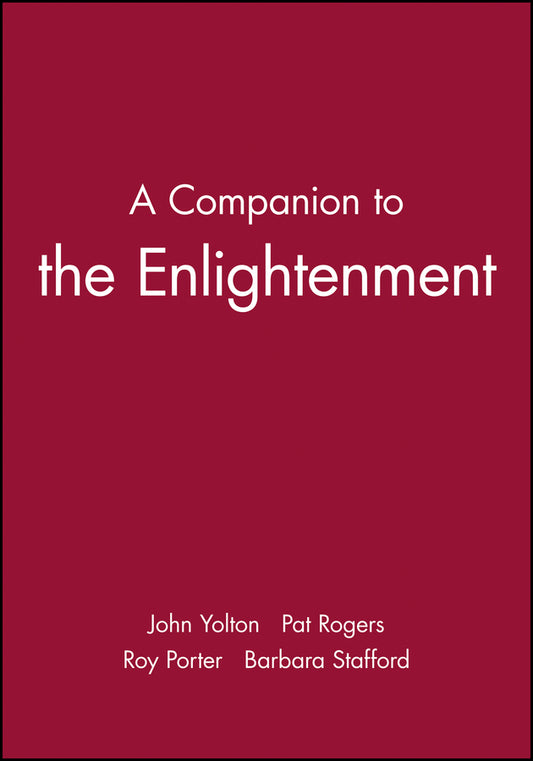 A Companion to the Enlightenment (Paperback / softback) 9780631196884