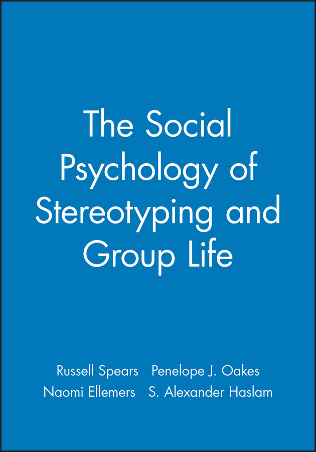 The Social Psychology of Stereotyping and Group Life (Paperback / softback) 9780631197737