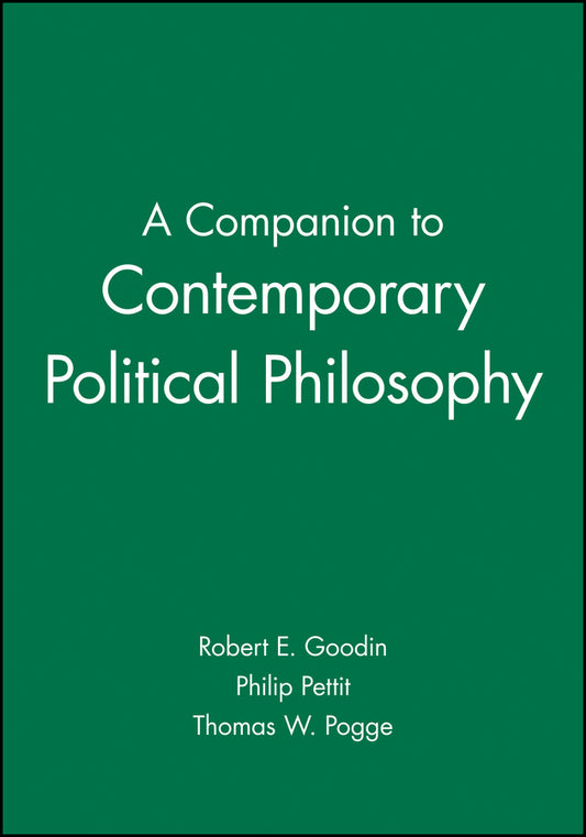 A Companion to Contemporary Political Philosophy (Paperback / softback) 9780631199519
