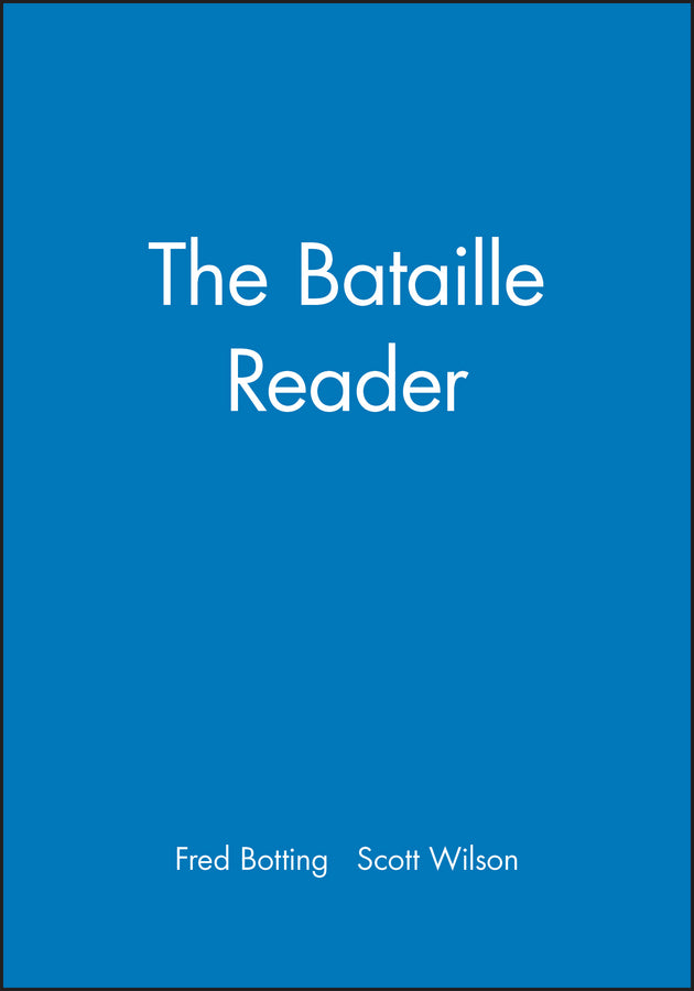The Bataille Reader (Paperback / softback) 9780631199595
