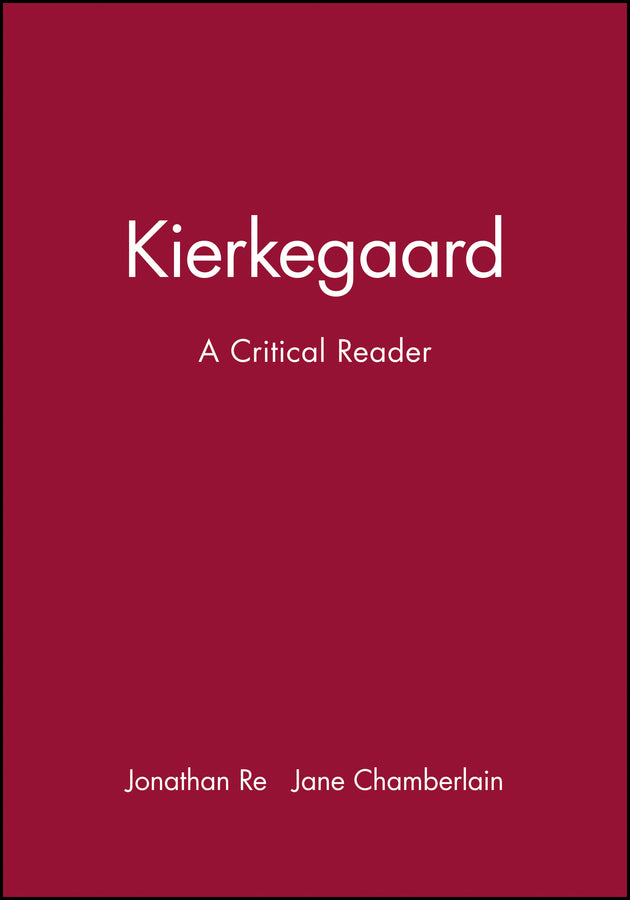 Kierkegaard; A Critical Reader (Paperback / softback) 9780631201991