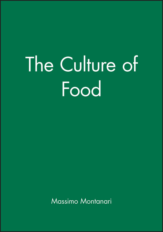 The Culture of Food (Paperback / softback) 9780631202837