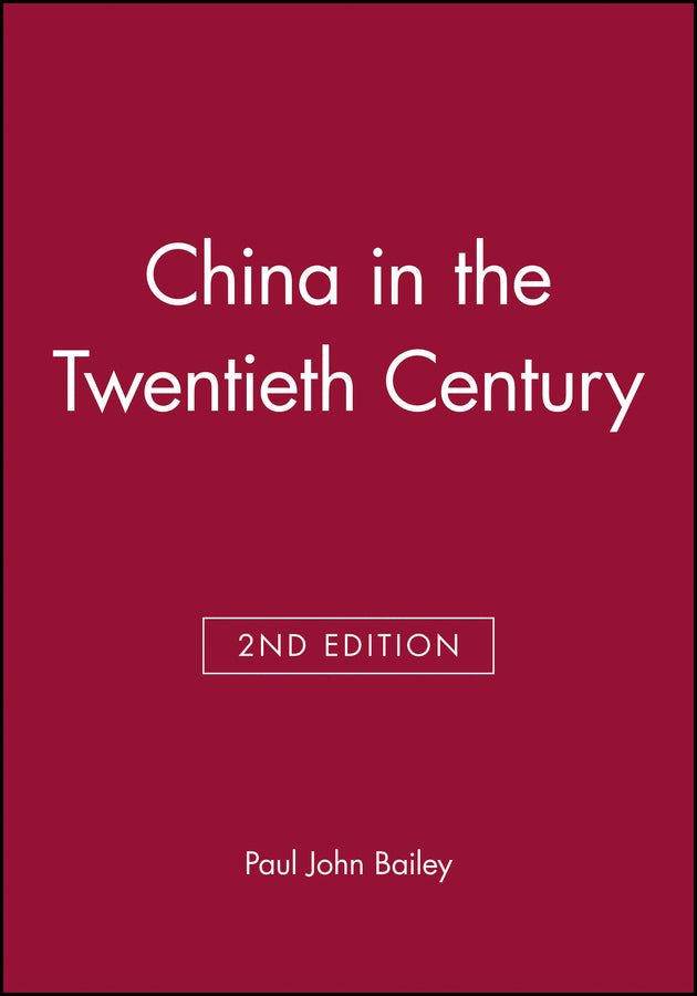China in the Twentieth Century (Paperback / softback) 9780631203285