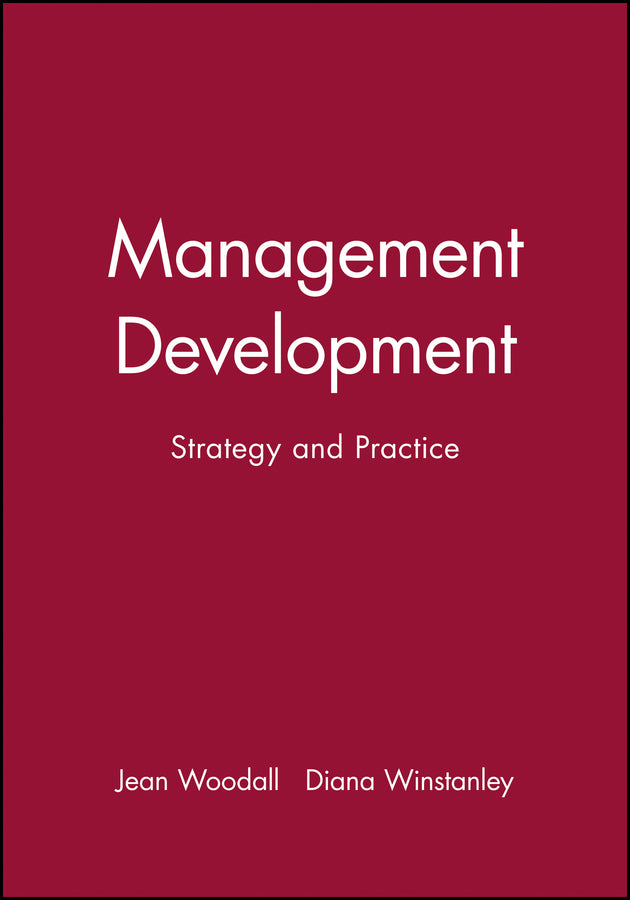 Management Development; Strategy and Practice (Hardback) 9780631208402