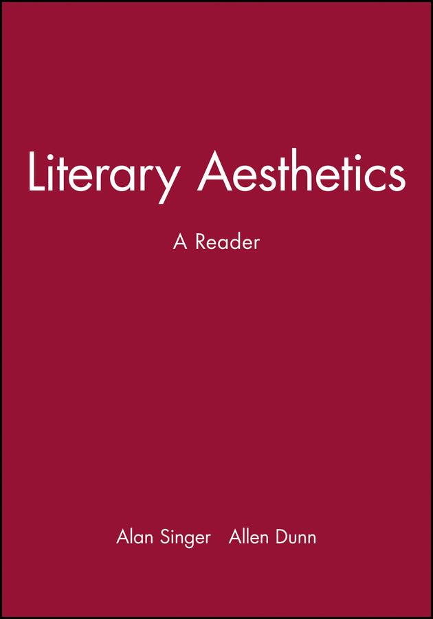 Literary Aesthetics; A Reader (Paperback / softback) 9780631208693