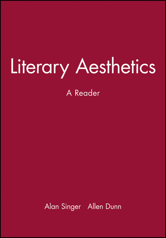 Literary Aesthetics; A Reader (Paperback / softback) 9780631208693