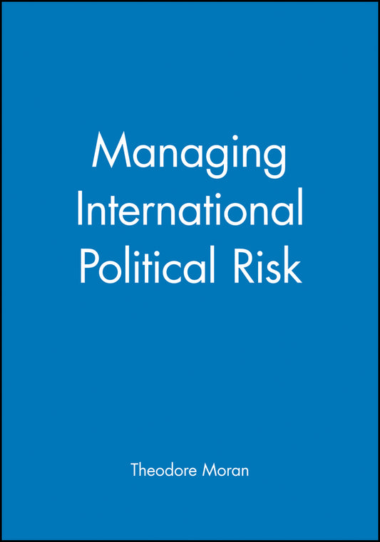 Managing International Political Risk (Paperback / softback) 9780631208815