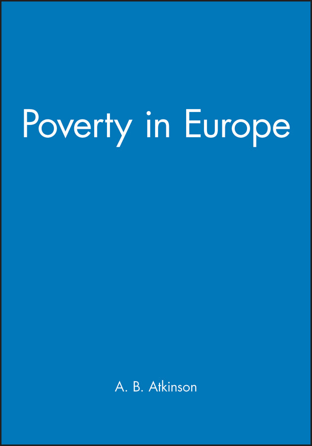 Poverty in Europe (Hardback) 9780631209096