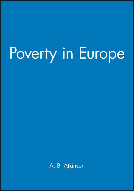 Poverty in Europe (Hardback) 9780631209096