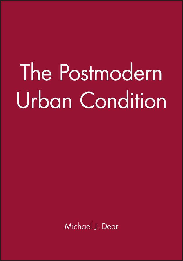 The Postmodern Urban Condition (Paperback / softback) 9780631209881