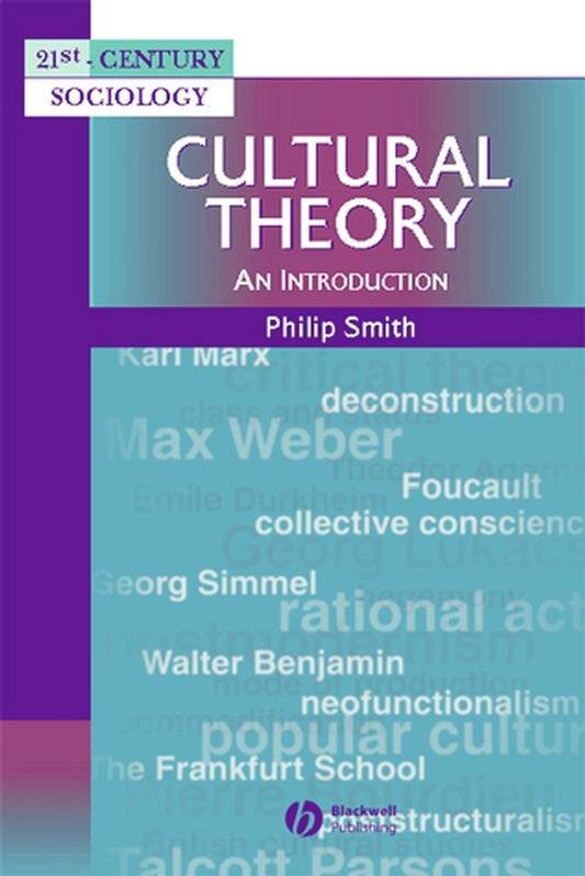 Cultural Theory; An Introduction (Hardback) 9780631211754