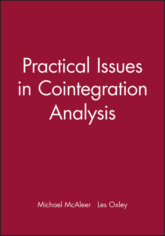 Practical Issues in Cointegration Analysis (Paperback / softback) 9780631211983