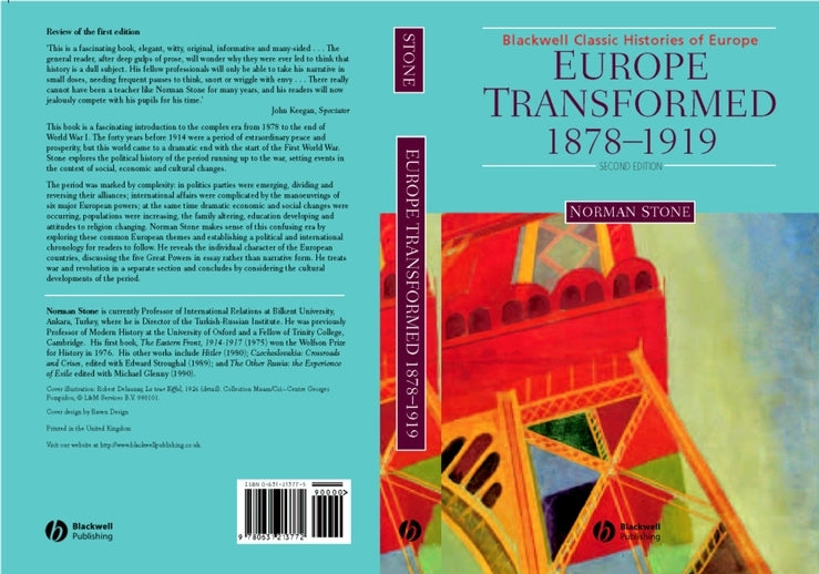 Europe Transformed; 1878-1919 (Hardback) 9780631215073