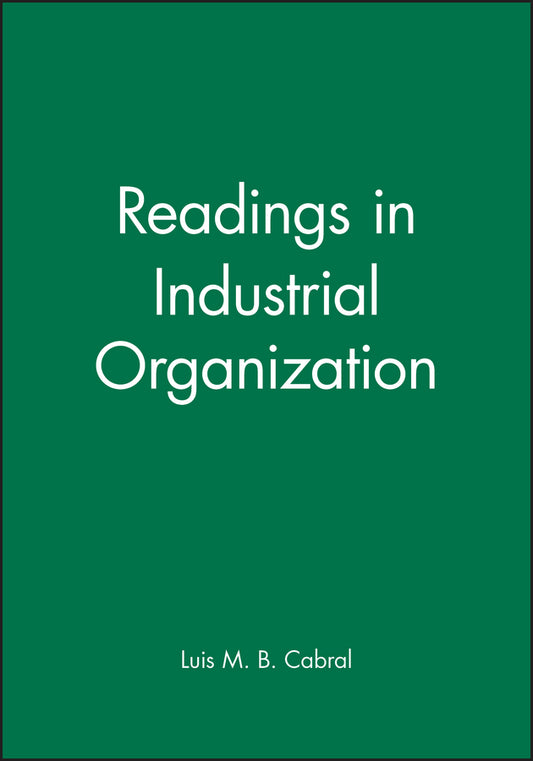 Readings in Industrial Organization (Paperback / softback) 9780631216179