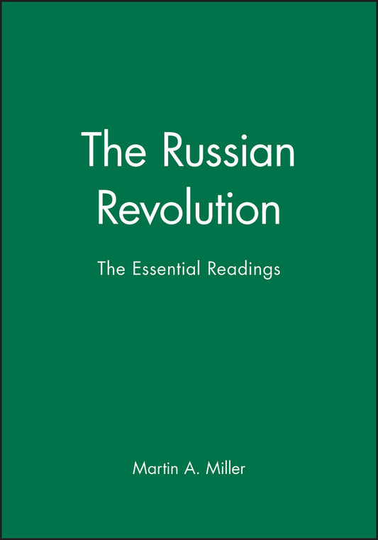 The Russian Revolution; The Essential Readings (Paperback / softback) 9780631216391