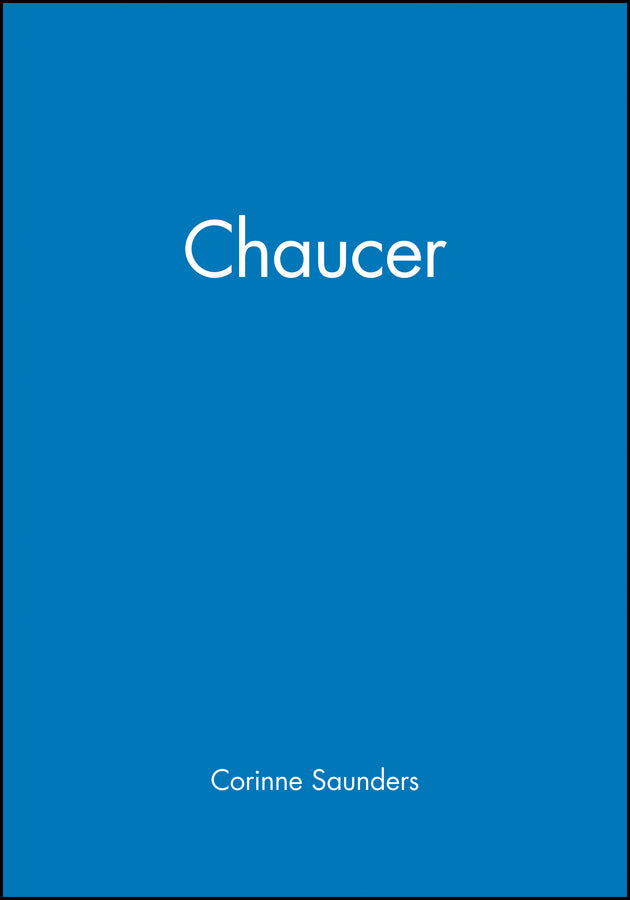 Chaucer (Hardback) 9780631217114