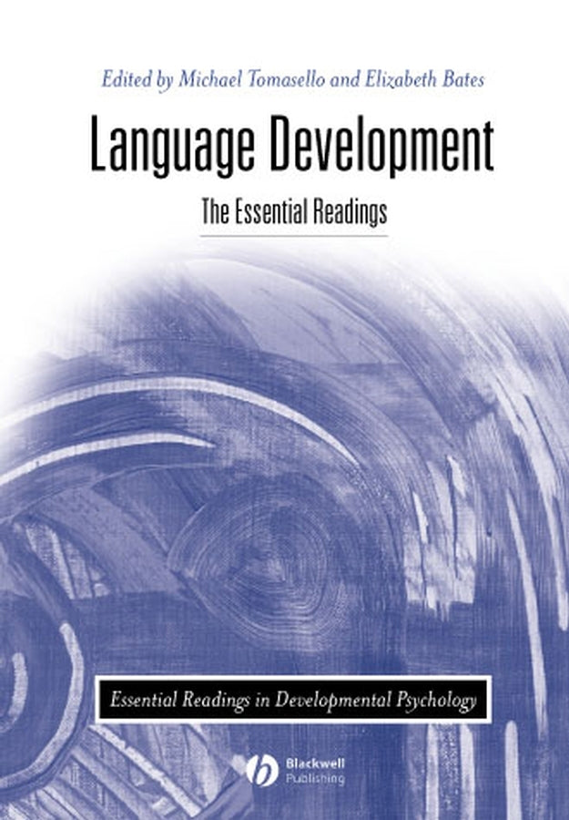 Language Development; The Essential Readings (Paperback / softback) 9780631217459