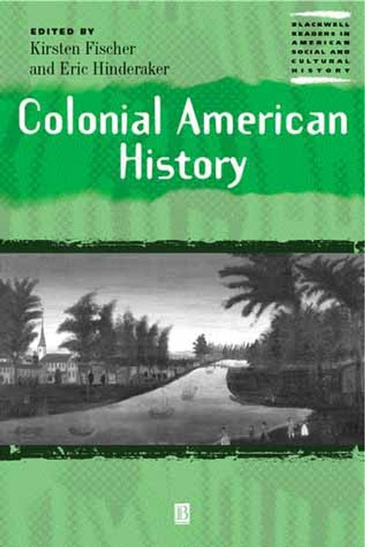 Colonial American History (Paperback / softback) 9780631218548