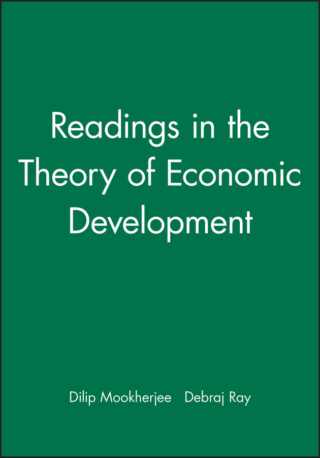 Readings in the Theory of Economic Development (Paperback / softback) 9780631220060