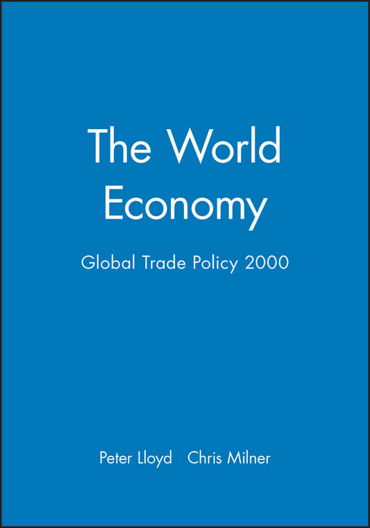 The World Economy; Global Trade Policy 2000 (Paperback / softback) 9780631224112