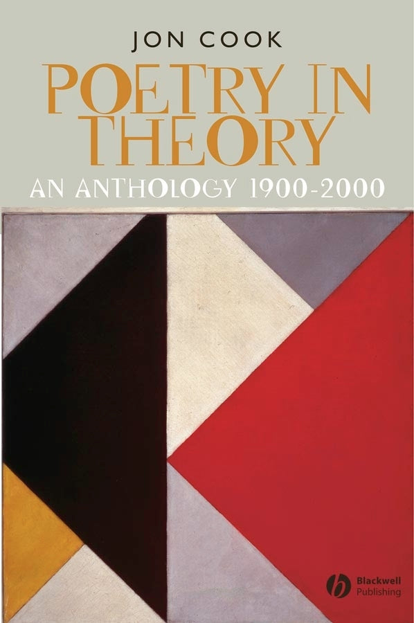 Poetry in Theory; An Anthology 1900-2000 (Paperback / softback) 9780631225546