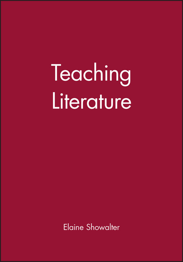 Teaching Literature (Paperback / softback) 9780631226246
