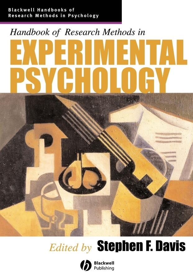 Handbook of Research Methods in Experimental Psychology (Hardback) 9780631226499