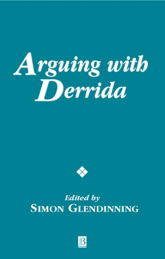 Arguing with Derrida (Paperback / softback) 9780631226529