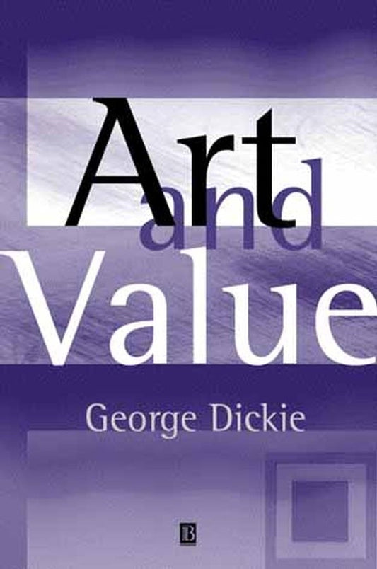 Art and Value (Hardback) 9780631229452