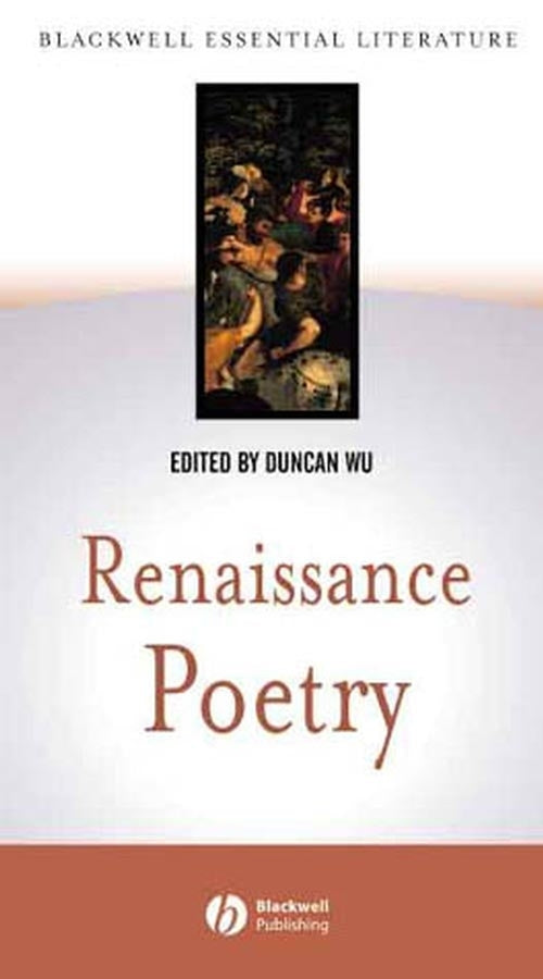 Renaissance Poetry (Hardback) 9780631230090