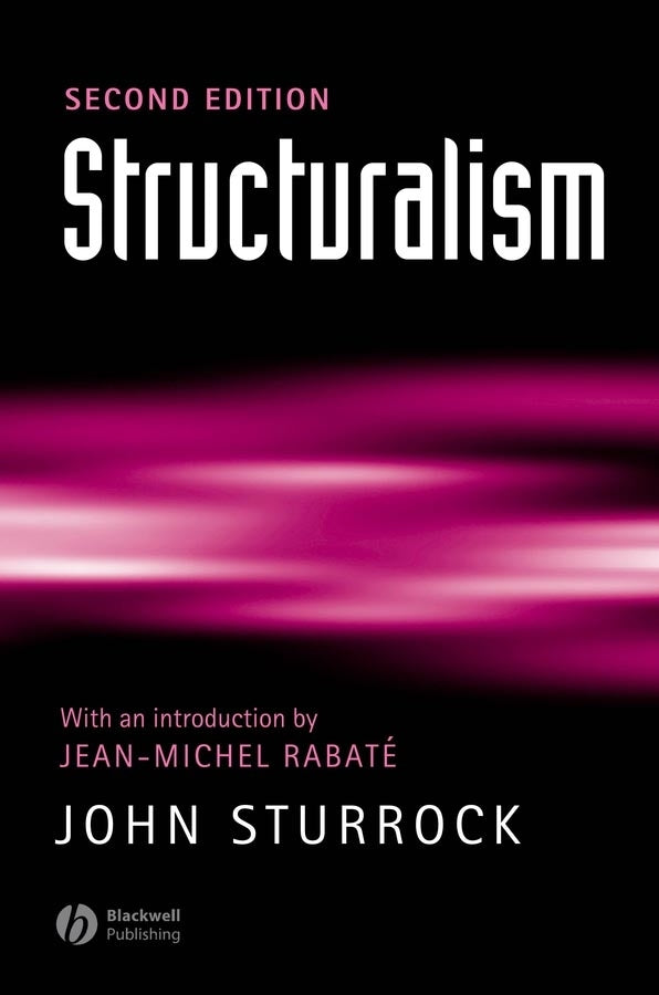 Structuralism (Paperback / softback) 9780631232391