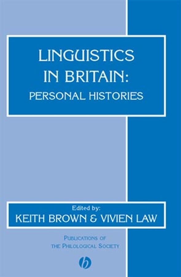 Linguistics in Britain; Personal Histories (Paperback / softback) 9780631234760