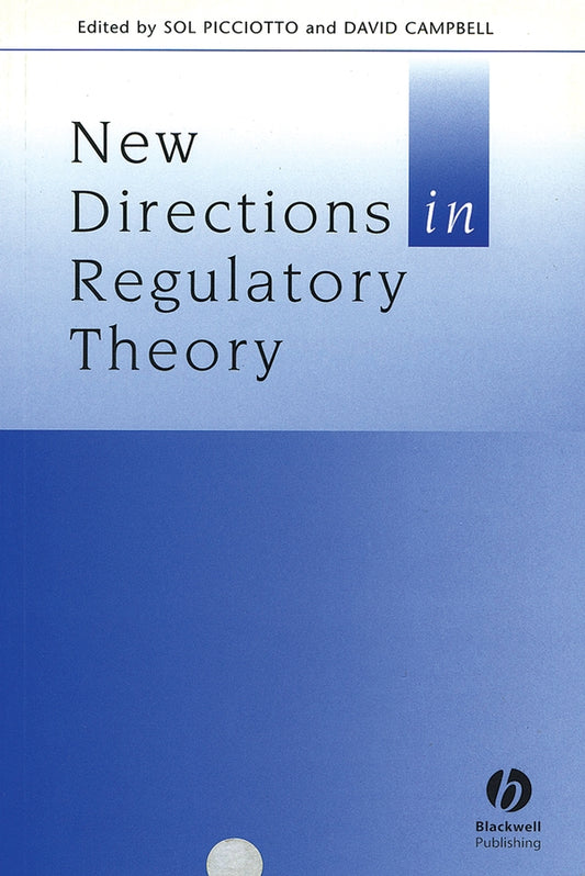 New Directions in Regulatory Theory (Paperback / softback) 9780631235651