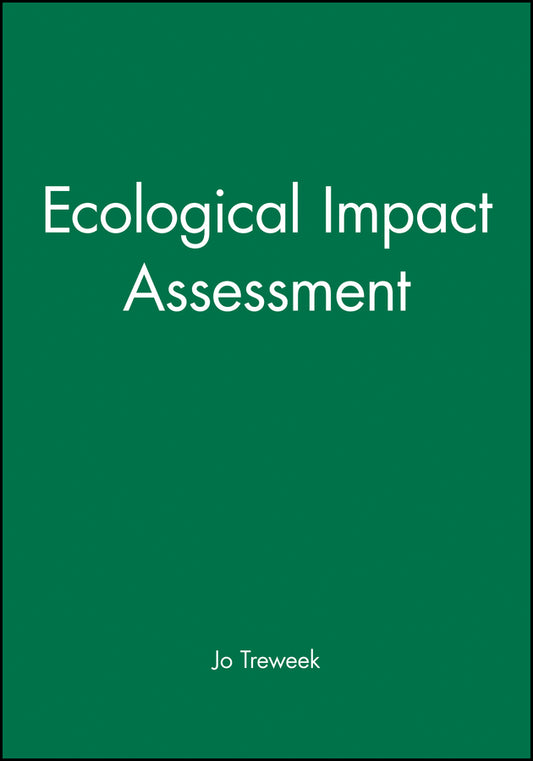 Ecological Impact Assessment (Paperback / softback) 9780632037384