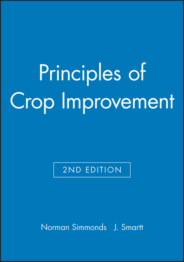 Principles of Crop Improvement (Hardback) 9780632041916
