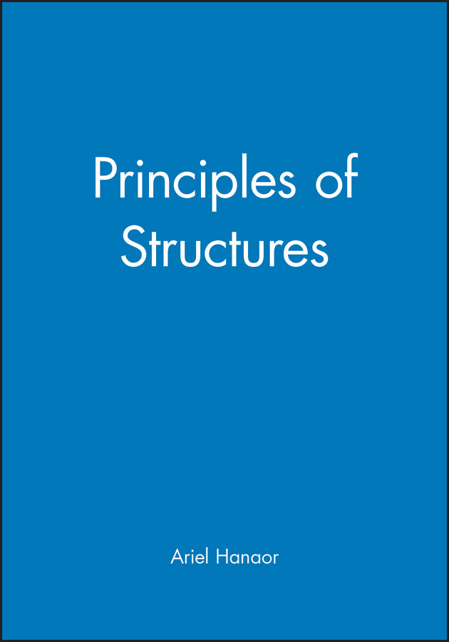 Principles of Structures (Paperback / softback) 9780632042623