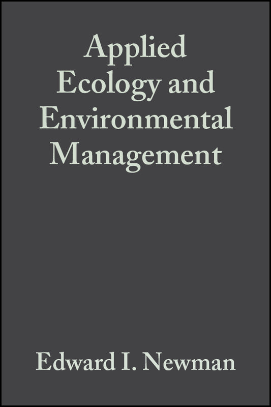 Applied Ecology and Environmental Management (Paperback / softback) 9780632042654