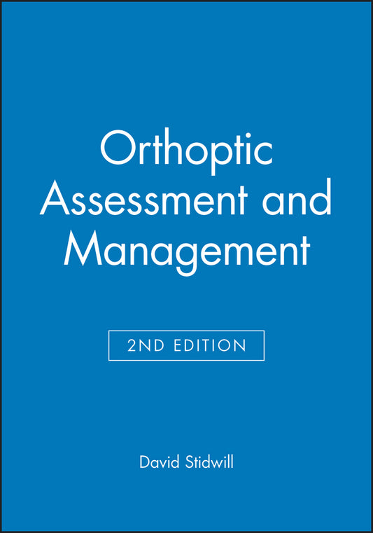 Orthoptic Assessment and Management (Paperback / softback) 9780632050123