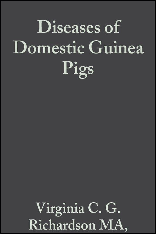 Diseases of Domestic Guinea Pigs (Paperback / softback) 9780632052097