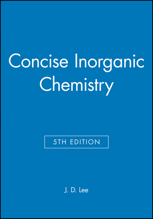 Concise Inorganic Chemistry (Paperback / softback) 9780632052936
