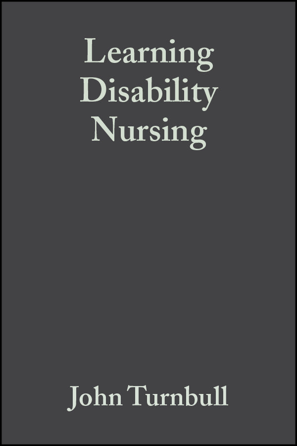 Learning Disability Nursing (Paperback / softback) 9780632064632