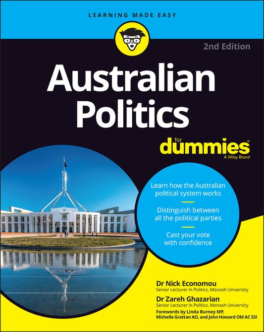 Australian Politics For Dummies (Paperback / softback) 9780730395423