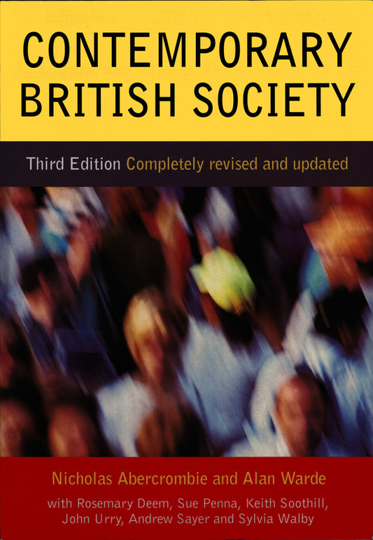 Contemporary British Society (Hardback) 9780745622965